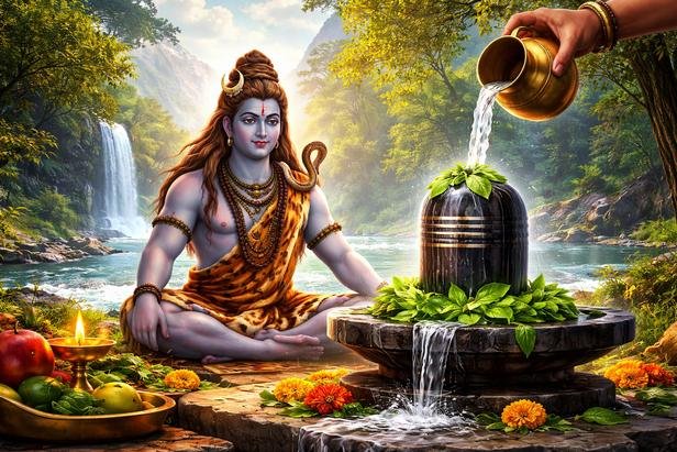 श्रावण (सावन) के सोमवार का महत्व और जलाभिषेक